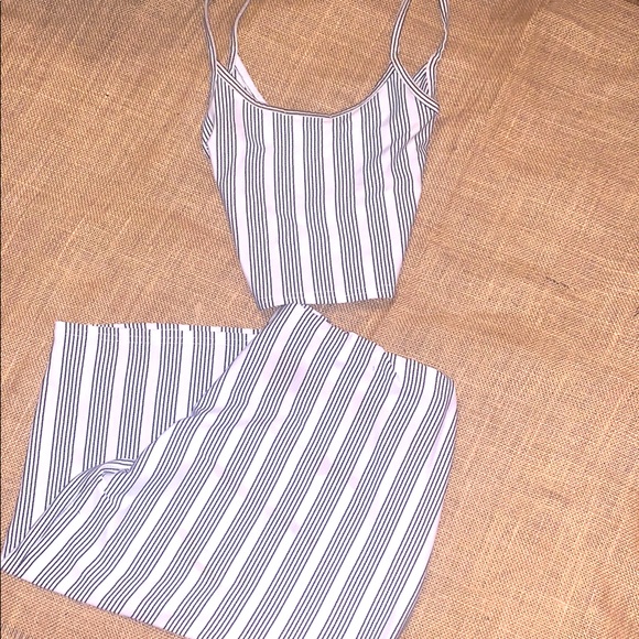 Two Piece Crop Top & Skirt - Picture 2 of 2